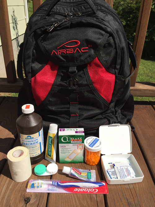 Afternoon Survivors Support Group Emergency Preparedness Go Bags