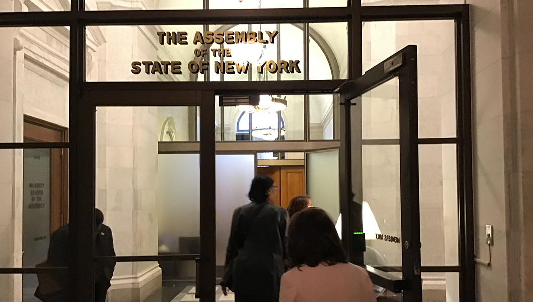 SHAREing & CAREing at the Assembly of the State of New York.